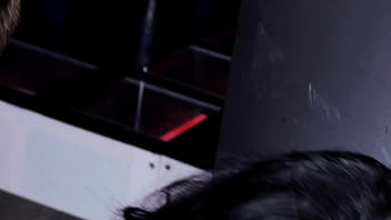 She loves being tied to the bed as shoves his dick into her velvety white pussy