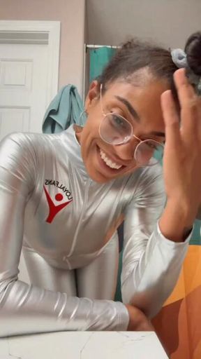 Catsuit Dirty Foot Tease