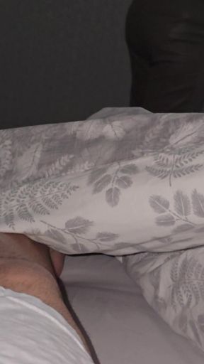 Step mom naked attracting step son big dick in erection