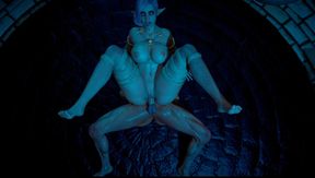Elf's Love for Bigger Dick Continues in 3D Animation