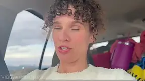 Stepson rides stepmom's big ass in the backseat