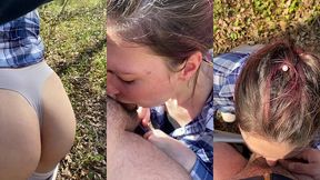 envie de faire un arrete dans les bois, juste pour lui vider les couilles avec ...