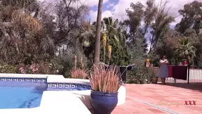 Lost tourist mature milf needs help - POV