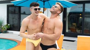 Poolside screw with Sumner Blayne and James Ash