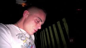 Fucked by Stef, a scally boy with XXL cock in the backroom