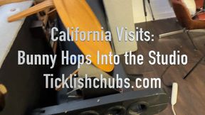 CA Visits: Bunny Hops into the Studio