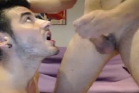 attractive U.S pair nail bare & semen Online