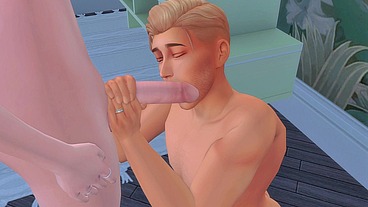 FUTANARI STEPSISTER SEDUCED FEMBOY'S BROTHER FOR HARD ANAL SEX AND HUMILIATION (SIMS + ANIME HENTAI + SFM)