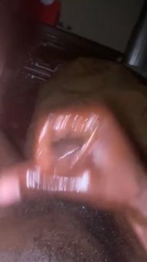 Chocolate BBC Cumshot Huge Load