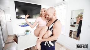 ”MOFOS Blonde spinner Sia Lust encounters heavy dong”