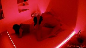 Femdom real couple - Mistress Kym at an early stage of FLR