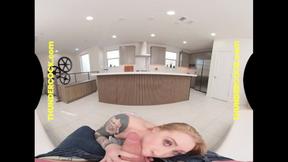 ”Taylor Rae Rides Neighbor's Big Bully Dick”