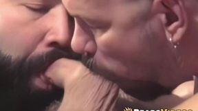 BEARS VIDEOS - Adam and Phred Join Vinnie for Some Naughty&#x1F608; Cock&#x1F346; Pleasing Action