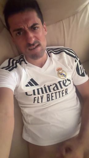 Hot Daddy Jerks off and Cums Like a Fountain