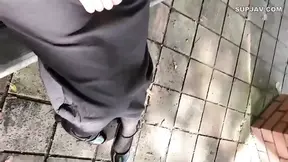 Angelic Asian girl sucks cock deep and gets creampied