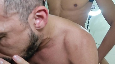 LEITADO POR UM PAUZUDO E CHAMANDO O AMIGO DELE PRA ME LEITAR TAMBÉM