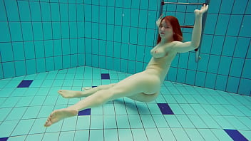 Sexy Polish babe Marketa naked in the pool