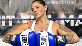 Angelica KO the Italian Knockout - Femdom POV Boxing - SDMP4 Session Boxer