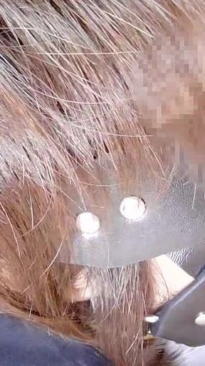 Mayu No63, Deepthroat, Striped Panties Sailor Clothes, Anal Tail