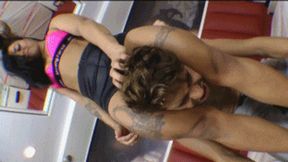 HEAVY PUNISHMENT DESTROYED BY A BODYBUILDER "LOSS OF SENSES" -- BY TOP MISTRESS MELISSA MUSCLE -- CLIP 4 IN FULL HD