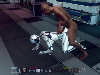 Cyborg Honey Gets Drilled By BBC