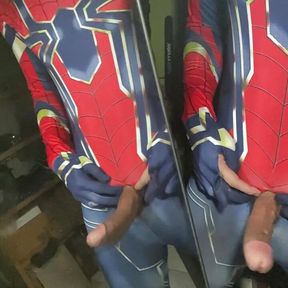 Spider-Man jerk off