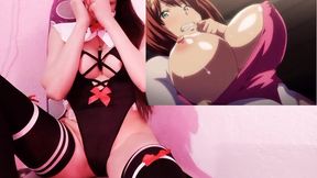 atleta tetona se coge a su entrenador - hentai tsundero series 5