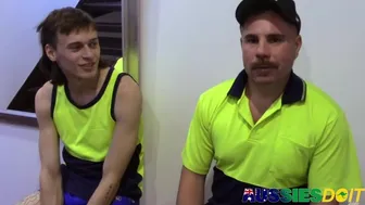 Hunky Tattooed Kyler Rims Twink Jamie Then Barebacks Him