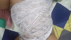 My Teacher Shows Me Her Tits and Pussy