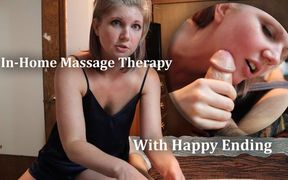 Massaging Injured Client W Happy Ending