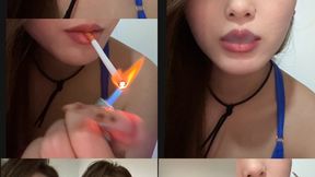 Smoke Between My Lips, Coffee on My Fingertips | Iris’s Fetish Daily Life Double Surrender to Nicotine and Coffee