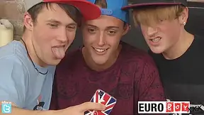 Dylan, Jamie & Leo Hook Up & Fuck With Dylan Thorne, Jamie Lain And Leo Rain