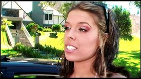 demi marx gets facial after outdoor blowjob and ass eating