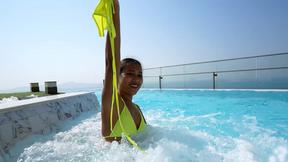 ”Asian teen amateur girl screwed in both holes somehwere in Thailand”