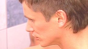 I Am a Young Muscle Jock and I Get Gangbanged Anal in the Shower by Hung Studs and Take Cum