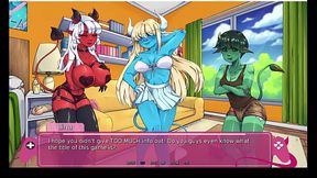 Demons Rise Up! Futa Lesbian Visual Novel Demo