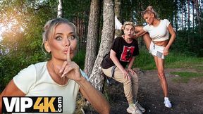 Moon Imp In Russian Cougar Malusha Found A Dude With Huge Cock In The Park And Fucked Him In 5 Minutes