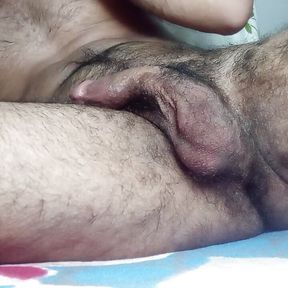 Watch my hairy ass hole