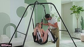 Punishes Amber Moores Pussy For Her Bad Grades