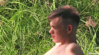 CZECH HUNTER 551 - Straight Hunk Isn't Shy About Showing His Body &amp; Suck A Stranger's Cock In Public