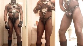 smoking kinky muscle masturbation and cum fetish show