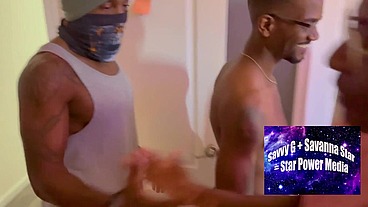 Bimbo Hotwife Drenched in BBC Cum During Relentless 4-Man Gangbang