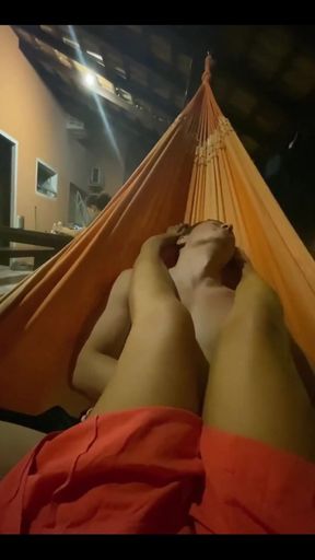 This Public Foot Worship with on My Beach House Vacation