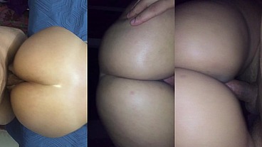 Mi madrastra Culona se pone en cuatro y me como su gordo y Perfecto culo