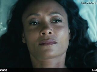 Thandie Newton naked frontal scenes from Westworld