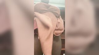 BOOTY CLAP AT WORK, ALMOST GET CAUGHT