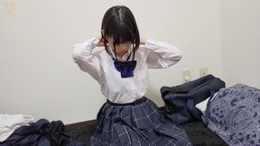 Track and Field Club Manager. Creampie Sex with an Old Man in Uniform