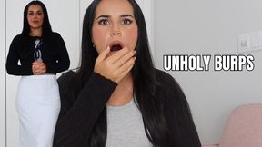 Unholy burps - OnlyVanessa