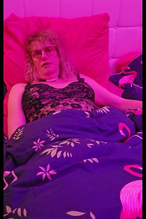 TS Lilly Sophie Waking up Horny and Need to Cum