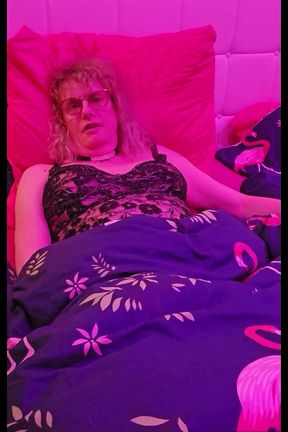 TS Lilly Sophie Waking up Horny and Need to Cum